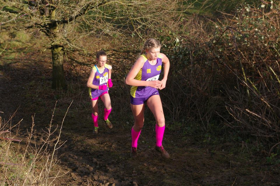 Evie & Dana in team socks!