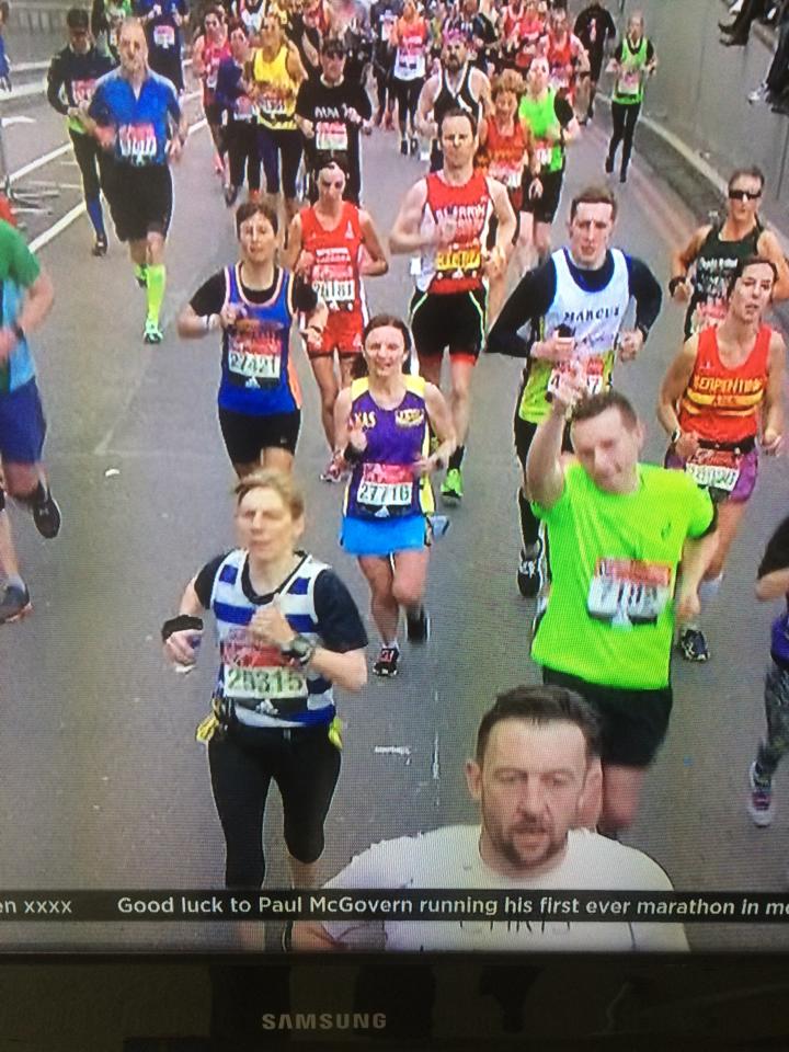 Kas even featured in Purple & Gold on the telly!